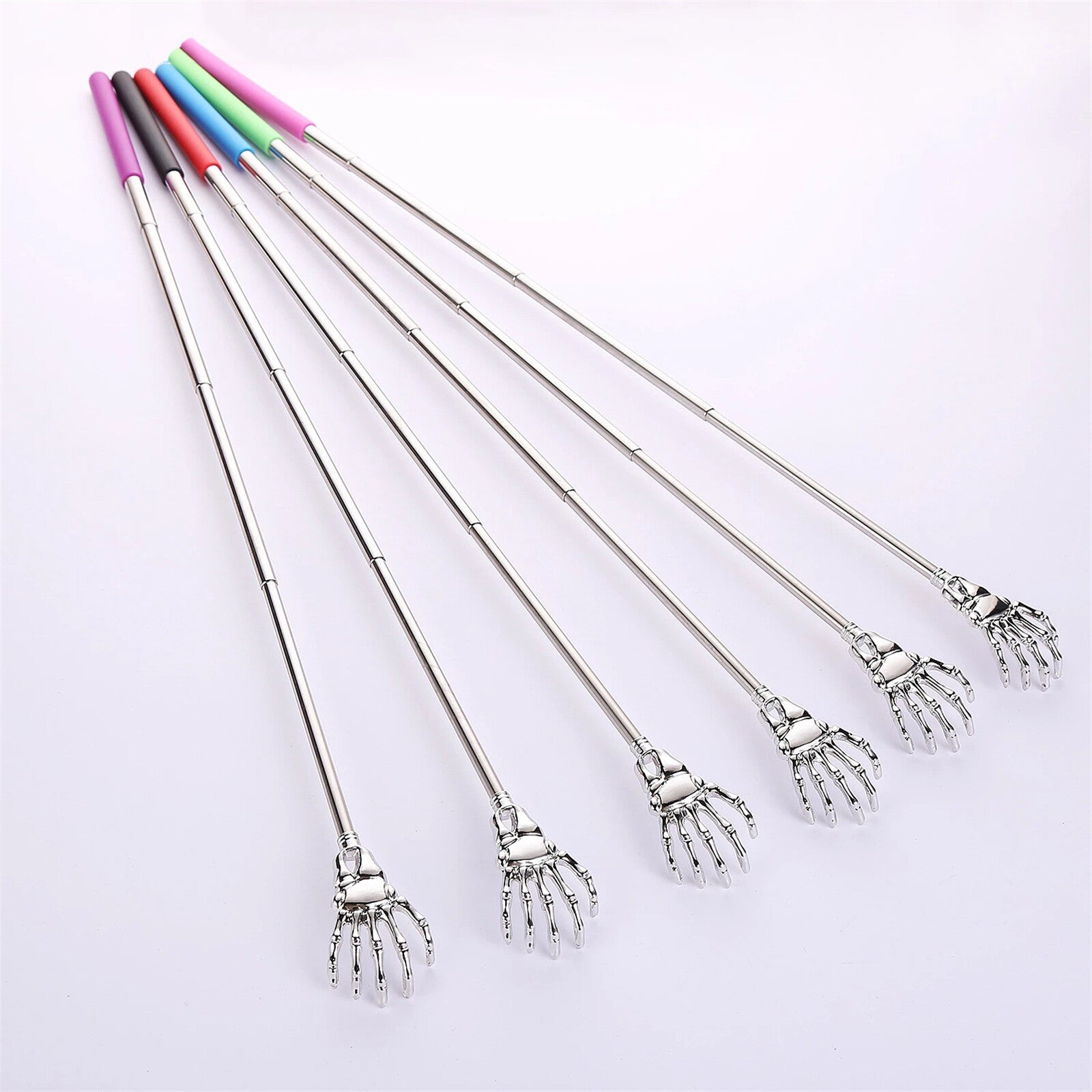 Extendable Back Scratcher Telescopic Metal Claw Massager (8–22 Inch)