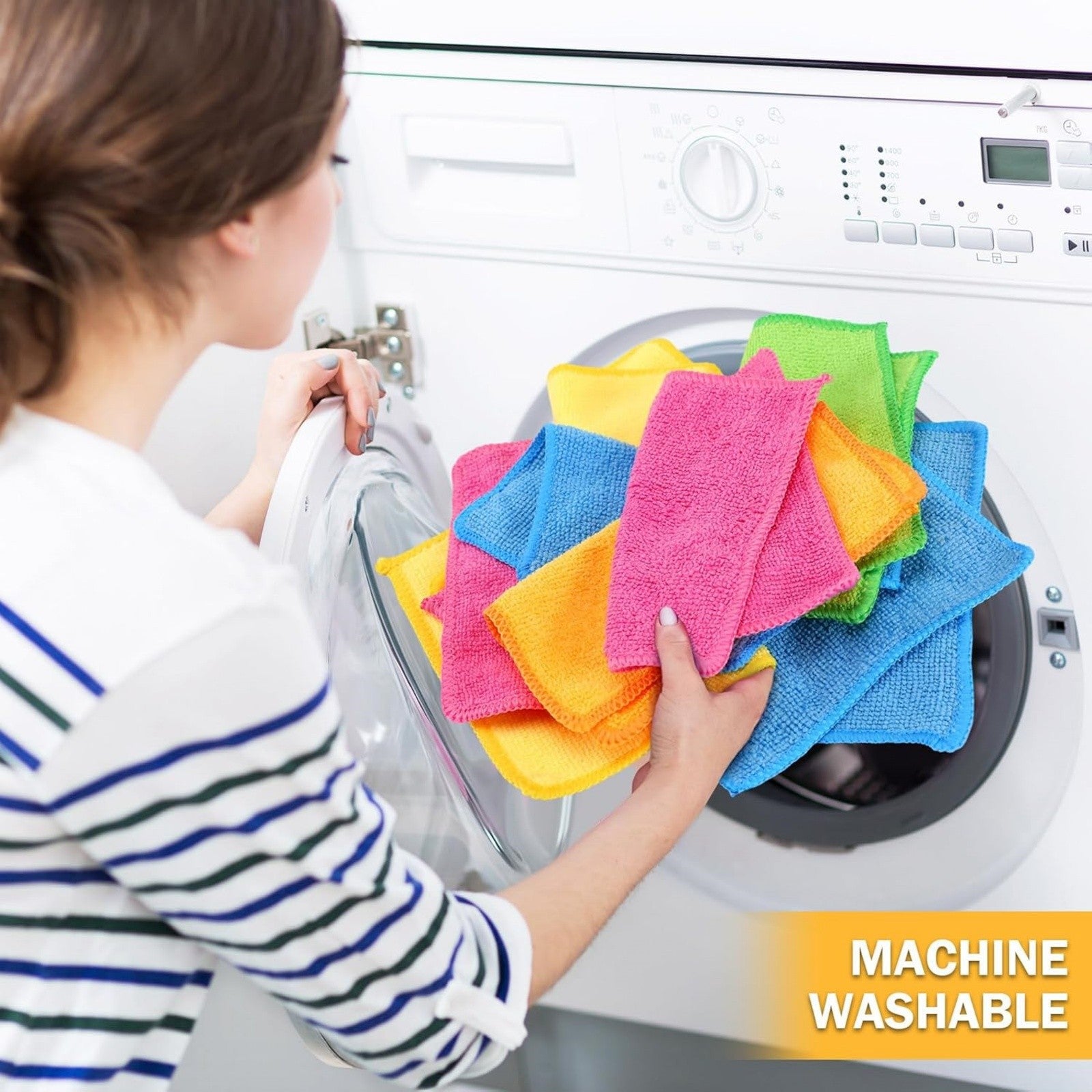 10/20pcs Microfiber Cleaning Cloth Kitchen Dish Towels Car Wash Drying Cloth