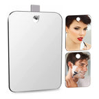 Anti-Fog Shower Mirror – Fogless Shaving Mirror for Bathroom (17 × 13cm)