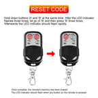 Universal Garage Door Remote Control 433MHz 315MHz Gate Roller Shutter Cloning Key Fob