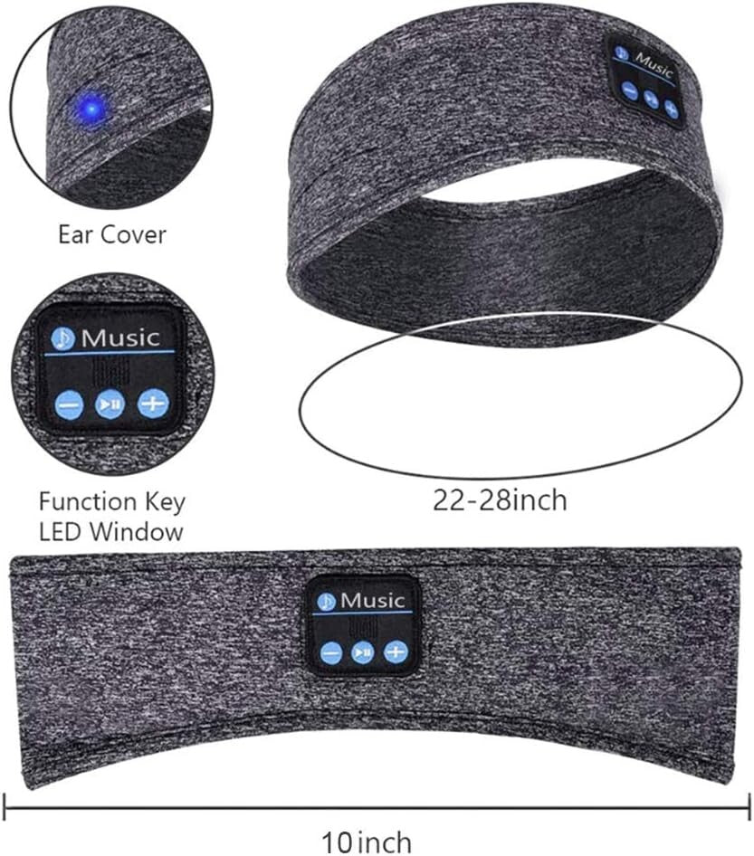 Headband size and control panel
