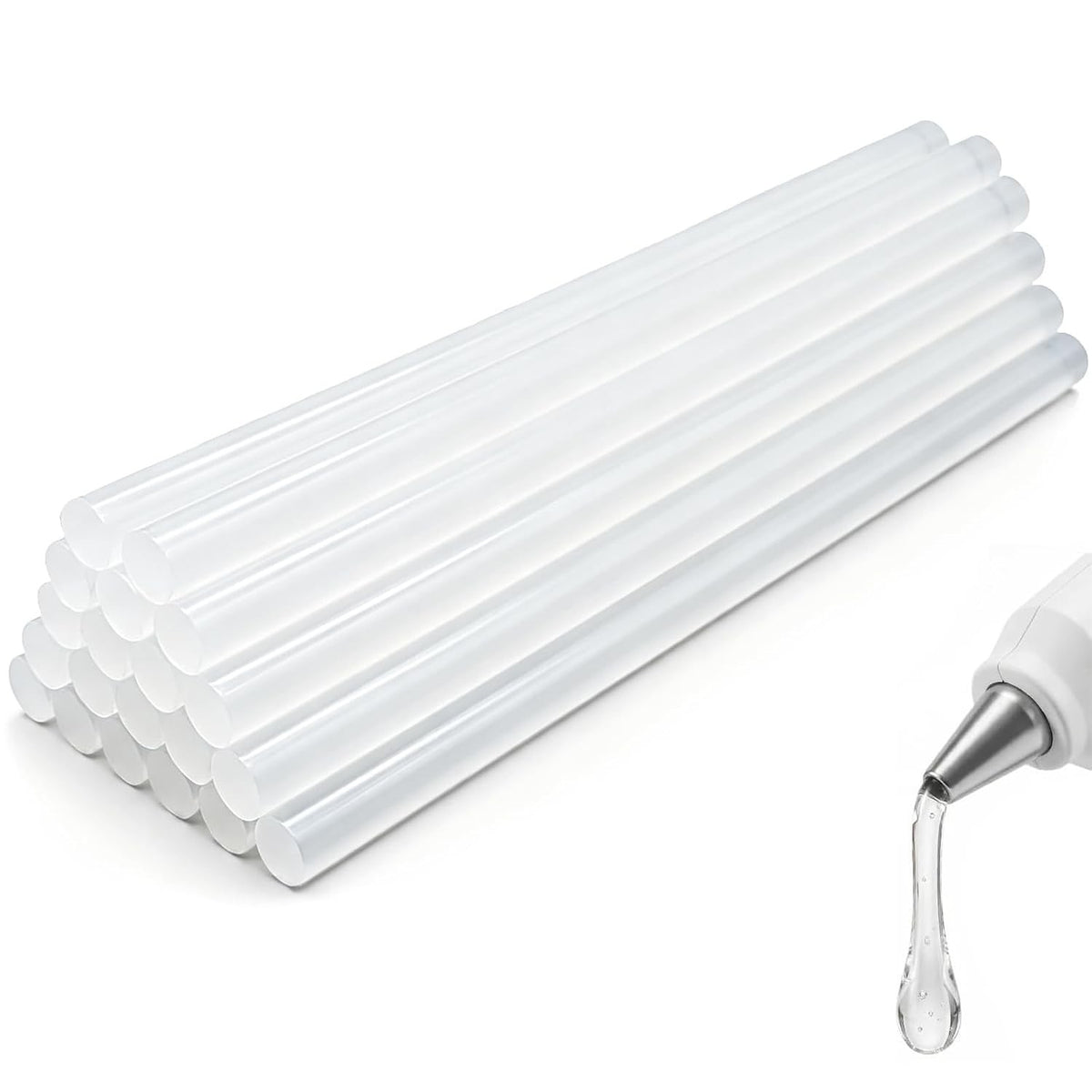 Hot Melt Glue Sticks Clear/Black Adhesive For Glue Gun Heating Craft 7mm 11mm