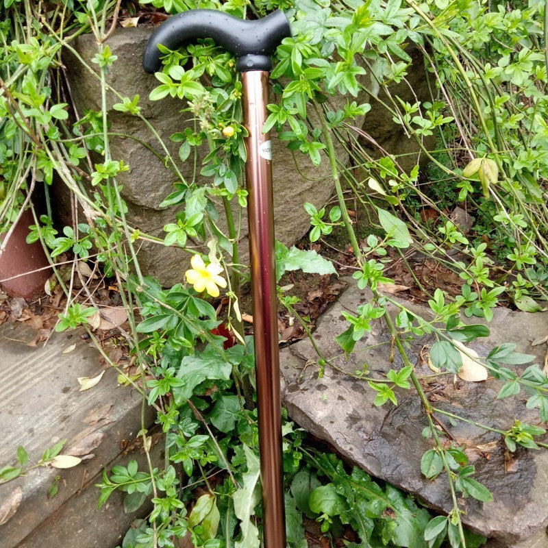 Adjustable Aluminium Walking Stick Retractable Travel Cane Lightweight Portable Mobility Aid