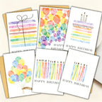 Birthday Greeting Cards Set With Envelopes Colorful DIY Birthday Wish Cards AU