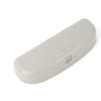3PCS Car Sunglasses Holder Cases - Grey Eyeglass Organiser Storage with Mounting Accessories