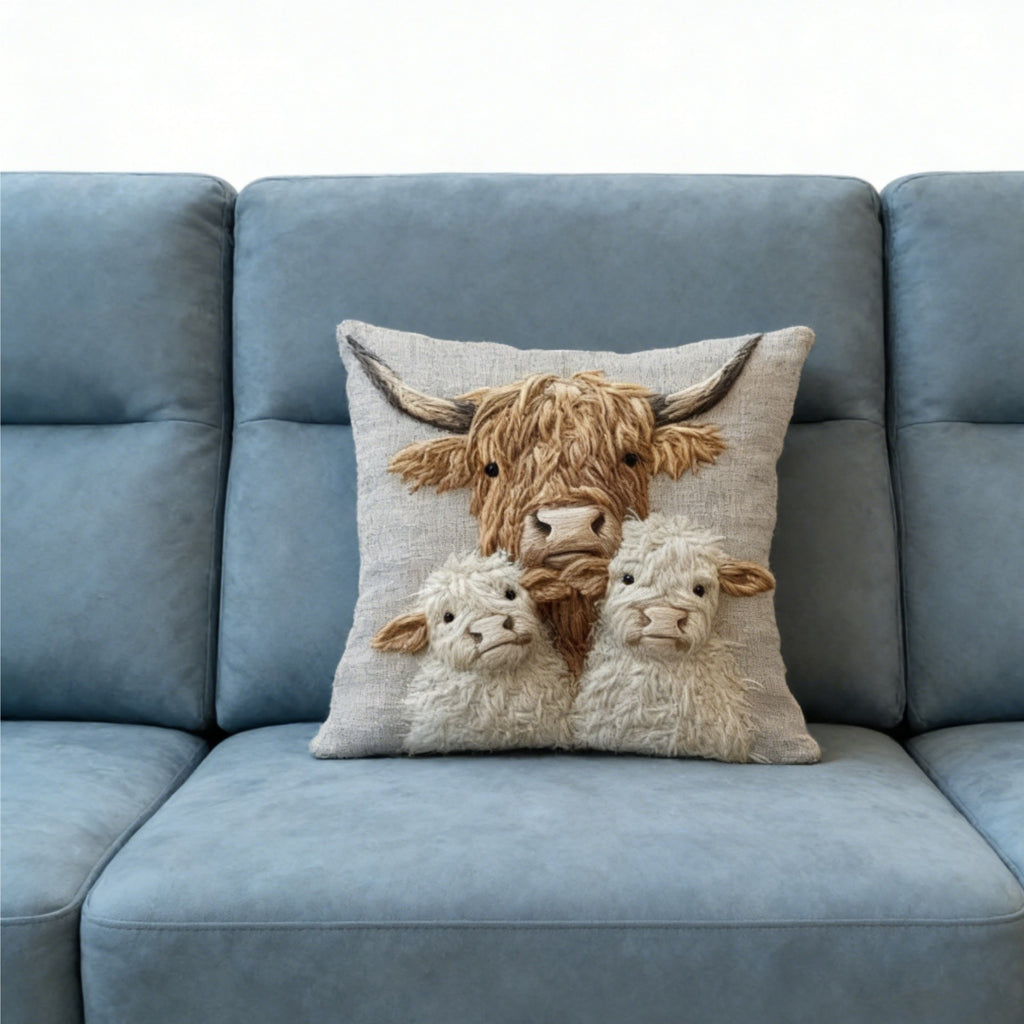 5PCS 45x45cm Square Cushion Covers - Polyester Throw Pillow Cases for Sofa Home Decor