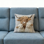 5PCS 45x45cm Square Cushion Covers - Polyester Throw Pillow Cases for Sofa Home Decor