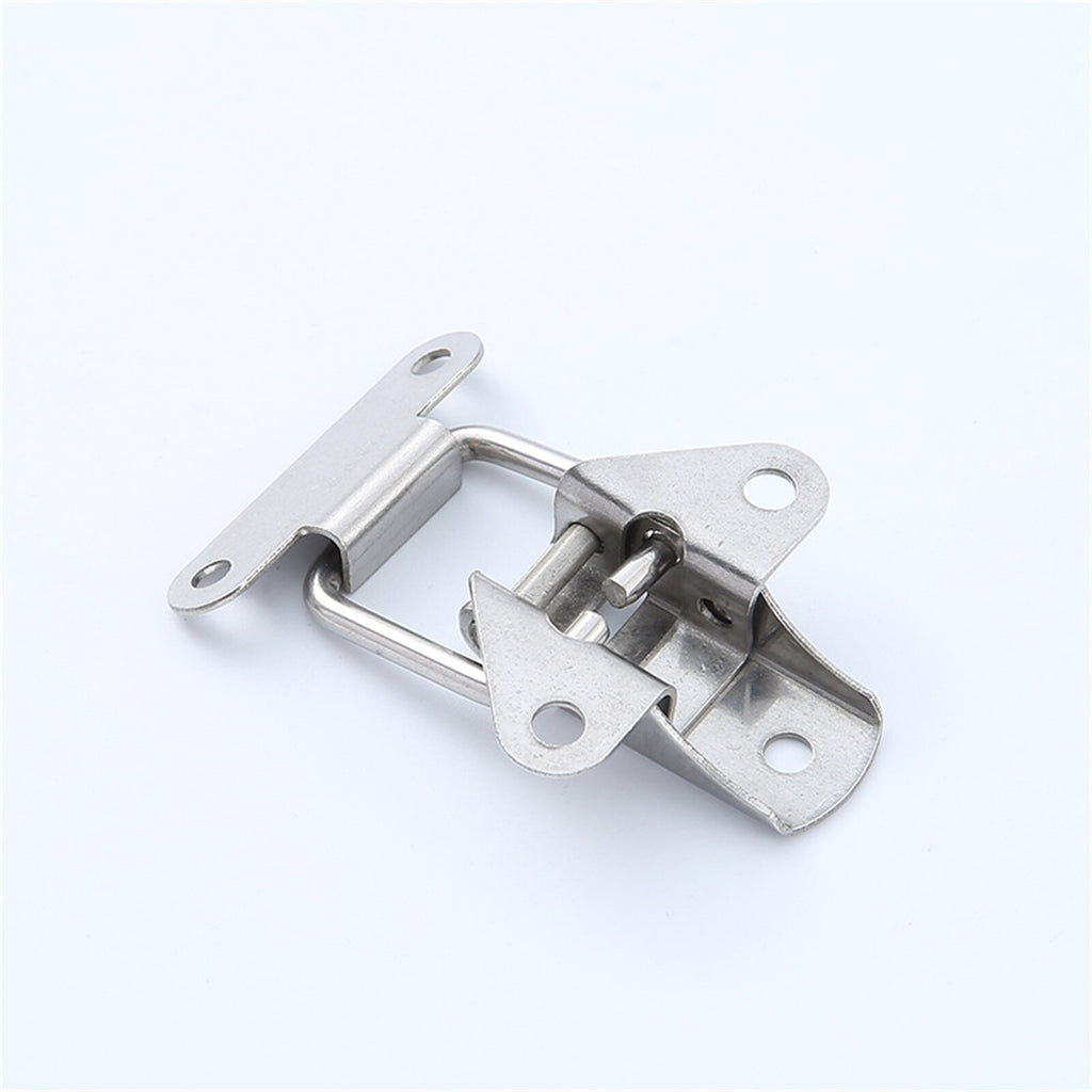 8 X Stainless Steel Clasp Case Clip Loop Suitcase Box Trunk Latch Lock Guitar AU