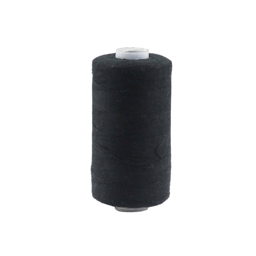 8pcs Polyester Sewing Thread Spools 500m | Black & White Quilting Embroidery Thread Set
