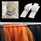 Halloween Tulle Table Skirt Black Orange Tutu Table Cover Party Decoration