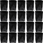 300PCS Plant Grow Bags with Breathable Holes - PE Seedling Nursery Bags in 3 Sizes