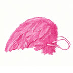 Pink Feather Angel Fairy Wings Kids Fancy Costume Props Masquerade Halloween AU