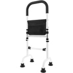 Senior Standing Assist Mobility Aid Adjustable Height Elderly Stand Support Handle Non-Slip Base