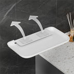 2pcs Folding Wall Mounted Shelf | Punch-Free Space Saving Storage Rack