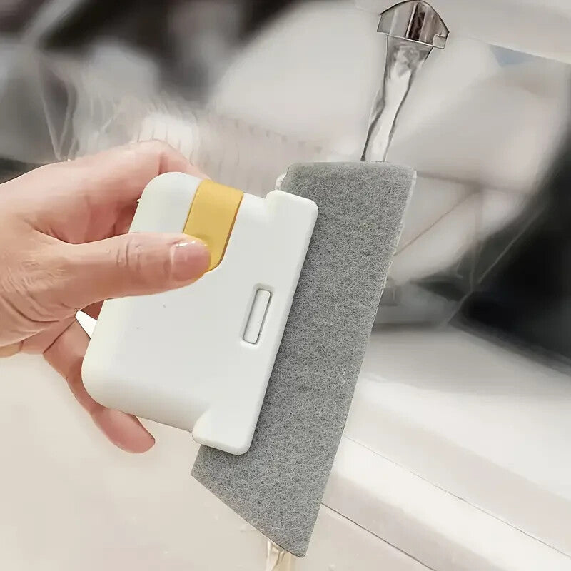 2 Pack Sliding Door Track Cleaning Brush – Window Gap Groove Dust Cleaner Tool for Kitchen and Home