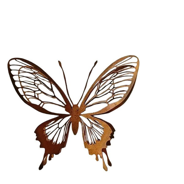Metal Butterfly Wall Art – Garden Butterfly Wall Decor Outdoor Yard Sculpture