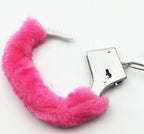 Fluffy Toy Handcuffs – Hens Night Police Costume Party Accessory