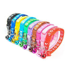 10pcs Puppy ID Collars with Bell | Adjustable Whelping Collars for Dogs & Cats