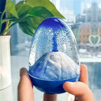 2PCS Volcano Liquid Hourglass Sensory Timer Calming Sandglass Desktop Decor