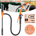 Portable Battery Operated Fuel Transfer Pump 2.4 GPM Electric Liquid Siphon