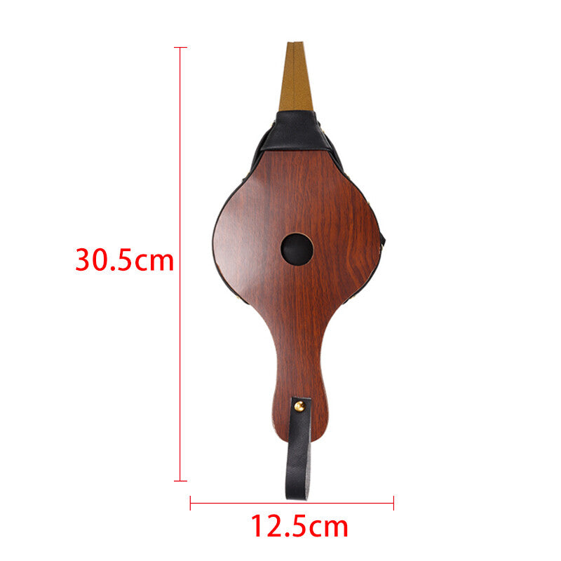 Fireplace Bellows Wooden Air Blower with Cast Nozzle - Hand Bellow Pump Fire Tool in S M L