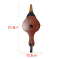 Fireplace Bellows Wooden Air Blower with Cast Nozzle - Hand Bellow Pump Fire Tool in S M L