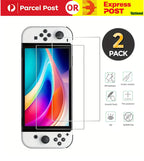 2x Tempered Glass Screen Protector For Nintendo Switch 2/Switch Lite/Switch Oled