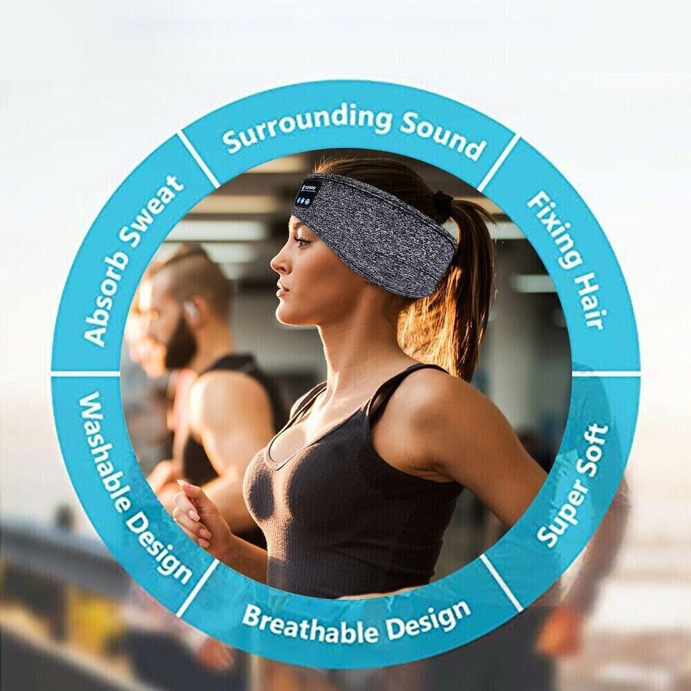 Headband features – breathable and washable