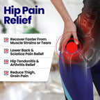 Hip Brace Compression Groin Support Wrap – Sciatica & Thigh Pain Relief (Unisex)