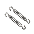 40pcs Stainless Steel Sun Shade Sail Hardware Kit | Wall Mount Fixing Accessories Set
