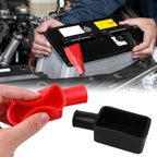 10PCS Car Battery Terminal Cover Caps - Positive and Negative PVC Insulating Protectors
