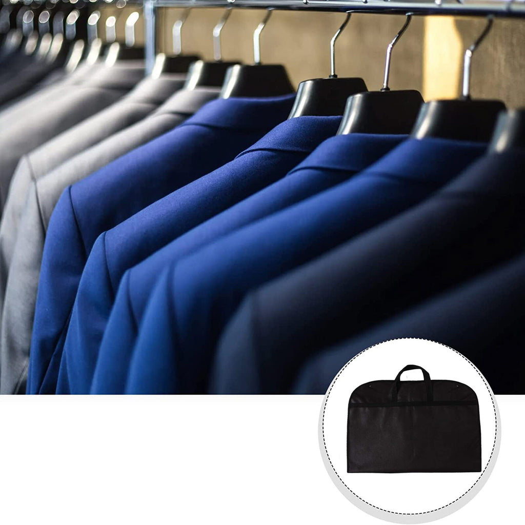 10pcs Garment Bags Suit Covers | Dustproof Clothes Storage Bags with Zipper Travel