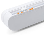 Bamboo Food Wrap Dispenser with Cutter | 3 Slot Cling Film & Foil Storage Organizer