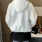 2pcs Adjustable Shirt Extender Skirt | Fake Layering Top Lower Sweep (Black & White)