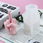 3D Gesture Candle Silicone Mold - DIY Aromatherapy Candle and Plaster Mould