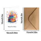 Birthday Greeting Cards Set With Envelopes Colorful DIY Birthday Wish Cards AU