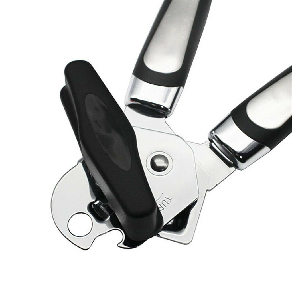 2PCS Stainless Steel Can and Bottle Opener - Manual Heavy Duty 3 in 1 Kitchen Opener