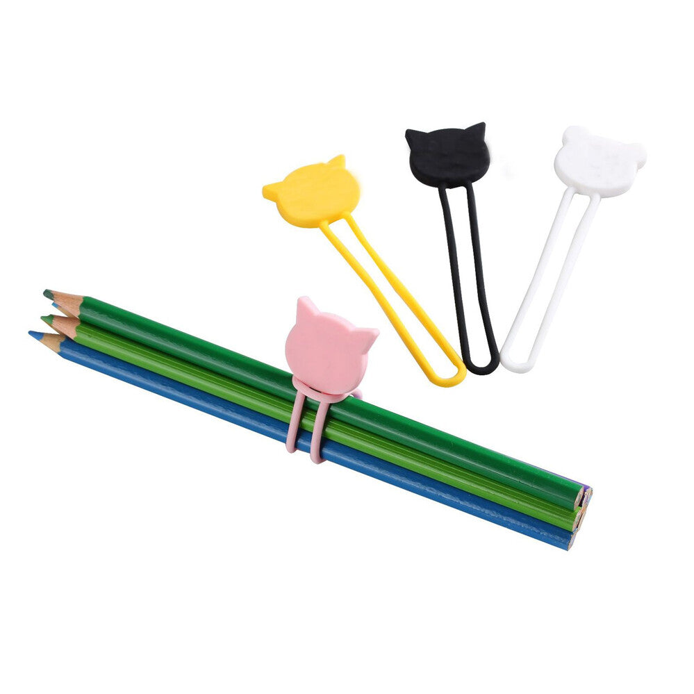 Cable ties on pencils