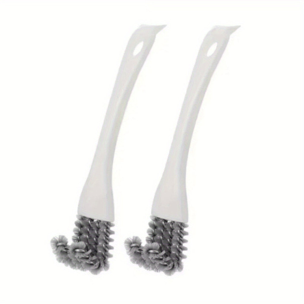 2PCS Kitchen and Barbecue Cleaning Brush Set - Grill Scrubber Scraper Tools for Outdoor and Oven Cleaning