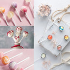 500pcs Lollipop Sticks White Paper Cake Pop Sticks Candy Making Party Supplies