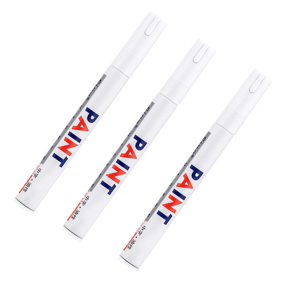 40pcs White Tyre Paint Marker Pens | Waterproof Tire Tread Marking Pens for Car & Motorcycle