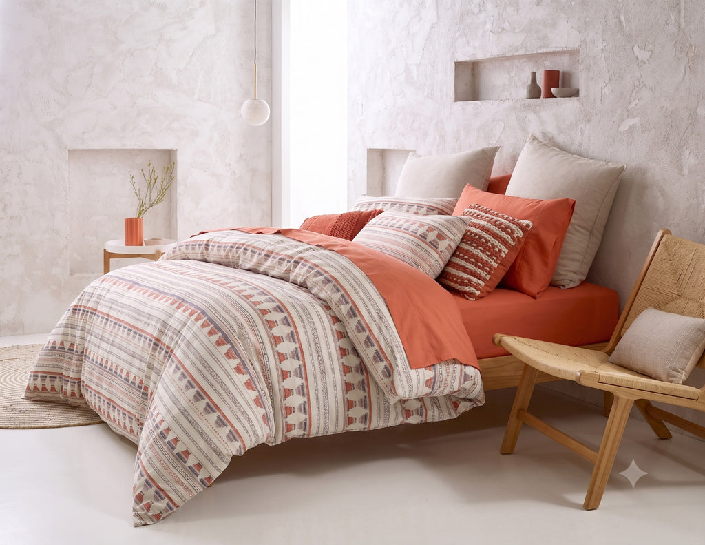 Quilt Cover Set | Jacquard Duvet Cover | All-Season Bedding | AU Standard Sizes