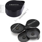 2pcs 3-Tier Cocktail Glass Rimmer | Bar Salt Sugar Seasoning Box for Bartender