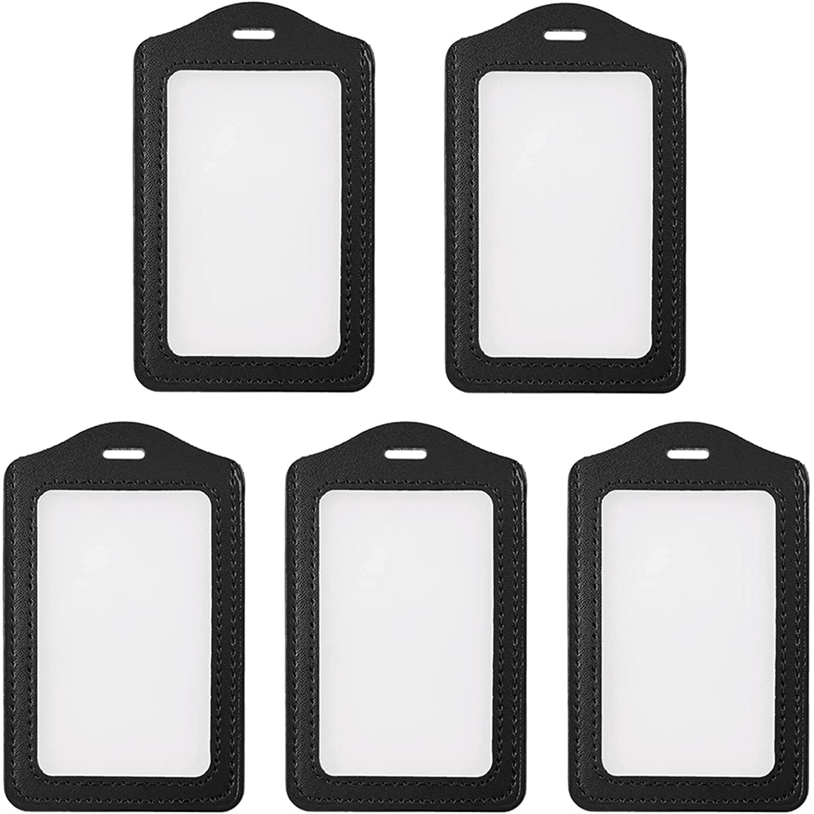 10 Sets Retractable ID Badge Holder with Lanyard Reel | Opal Card Holder Keychain
