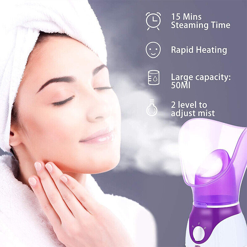 Facial Steamer Spa Sauna – Deep Pore Cleansing Mist for Home & Office