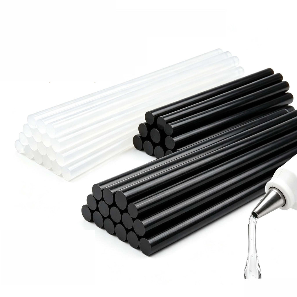 Hot Melt Glue Sticks Clear/Black Adhesive For Glue Gun Heating Craft 7mm 11mm