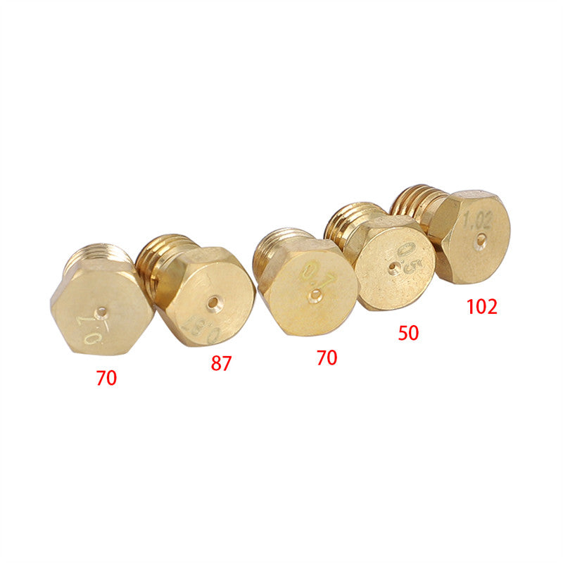 LPG Gas Jet Nozzle Set for Gas Stove & Hob – Propane Burner Conversion Kit (5 or 10pcs)