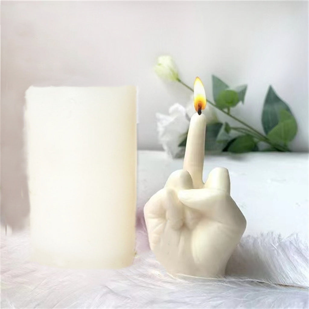 3D Gesture Candle Silicone Mold - DIY Aromatherapy Candle and Plaster Mould