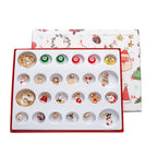 Charm bracelet kit tray with Christmas beads and charms
