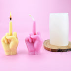 3D Gesture Candle Silicone Mold - DIY Aromatherapy Candle and Plaster Mould